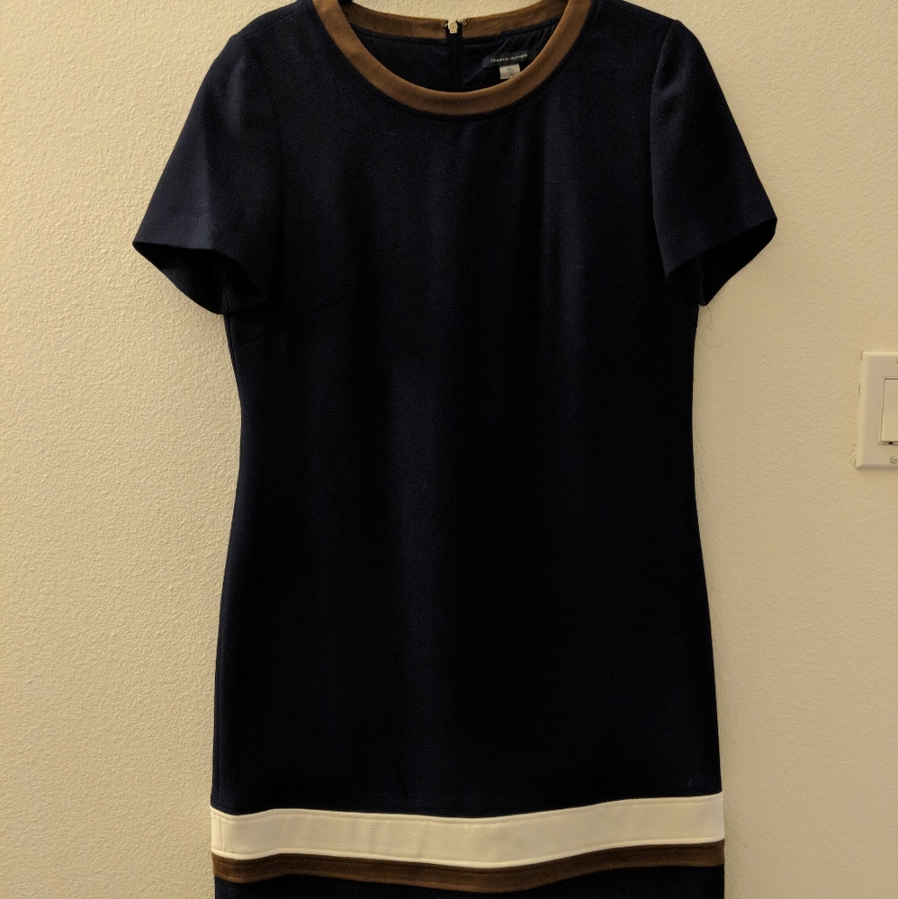 Tommy Hilfiger navy blue shift dress